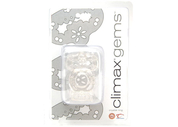 Прозрачное эрекционное кольцо с вибрацией Climax Gems Crystal Ring - фото, цены