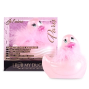 Розовый вибратор-уточка I Rub My Duckie 2.0 Paris - фото, цены