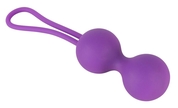 Фиолетовые вагинальные шарики Smile - фото, цены