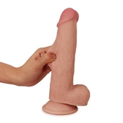 Телесный фаллоимитатор Skinlike Soft Cock 7 - 18,4 см. - фото, цены