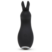 Черный клиторальный стимулятор Greedy Girl Clitoral Rabbit Vibrator - фото, цены