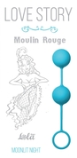Голубые вагинальные шарики Love Story Moulin Rouge - фото, цены