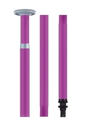 Фиолетовый регулируемый шест для танцев - фото, цены