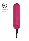 Розовая перезаряжаемая вибропуля 7 Speed Rechargeable Bullet - 7,7 см. - фото, цены