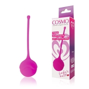 Розовый вагинальный шарик Cosmo - фото, цены
