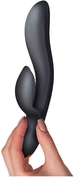 Черный вибратор-кролик Regala Rabbit - 22,5 см. - фото, цены