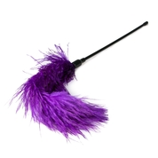 Тиклер с фиолетовыми перышками Feather Tickler - 54 см. - фото, цены