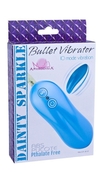 Голубое виброяйцо Bullet Vibrator 10 mode - фото, цены
