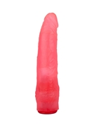 Реалистичная насадка Harness розового цвета - 20 см. - фото, цены