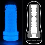 Светящийся в темноте мастурбатор Lumino Play Masturbator Ribbed - фото, цены