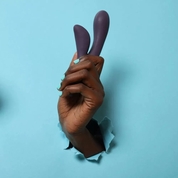 Фиолетовый вибратор-кролик Je Joue Hera - 18 см. - фото, цены