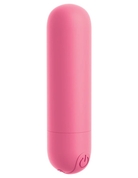 Розовая вибропуля #Play Rechargeable Bullet - фото, цены