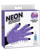 Фиолетовая перчатка для мастурбации Luv Glove - фото, цены