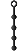 Силиконовая анальная цепочка Kink Solid Anal Balls 13 - 38,1 см. - фото, цены