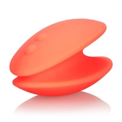 Оранжевый вибромассажер Mini Marvels Silicone Marvelous Massager - фото, цены