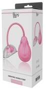 Розовый вакуумный вибромассажер Vibrating Vagina Pump - фото, цены