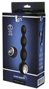 Черный анальный вибромассажер Dione Remote - 16 см. - фото, цены