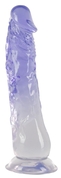Прозрачный фаллоимитатор Clear Dildo на присоске - 22,5 см. - фото, цены