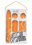 Набор оранжевых стимуляторов Funky Fun Box - фото, цены