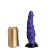 Фиолетовый фаллоимитатор Гиппогриф small - 21 см. - фото, цены