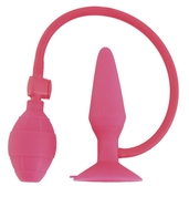 Розовая надувная втулка Popo Pleasure - 12 см. - фото, цены