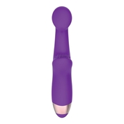 Фиолетовый массажёр для G-точки G-Spot Pleaser - 19 см. - фото, цены