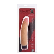 Телесный вибратор-реалистик Realstuff 7inch Vibrator - 18,5 см. - фото, цены