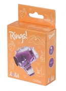 Фиолетовая насадка на палец Rings Chillax - фото, цены