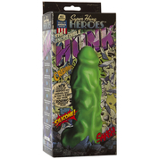 Зеленый фаллоимитатор Халка Super Hung Heroes The Incredible Hunk - 25 см. - фото, цены