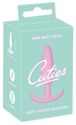Розовая анальная втулка Mini Butt Plug - 8,4 см. - фото, цены