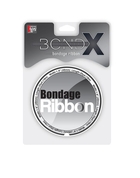 Белая лента для связывания Bondx Bondage Ribbon - 18 м. - фото, цены