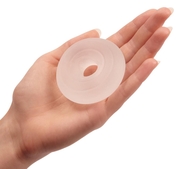 Прозрачное широкое эрекционное кольцо Thick Stamina Ring - фото, цены