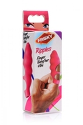 Розовая насадка на палец Finger Bang-her Vibe с вибрацией - фото, цены