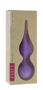 Фиолетовые вагинальные шарики Layla Peonia - фото, цены