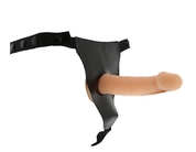Женский страпон с реалистичной насадкой - 17,5 см. - фото, цены