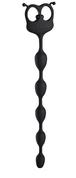 Черная анальная цепочка Flexy Felix - 31 см. - фото, цены