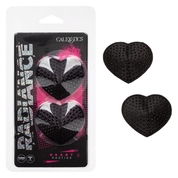 Черные пэстисы в форме сердечек Heart Pasties - фото, цены