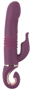 Фиолетовый вибратор-кролик Javida - 25,5 см. - фото, цены