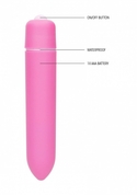 Розовая вибропуля Speed Bullet - 9,3 см. - фото, цены