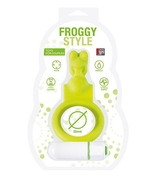 Зелёное эрекционное кольцо с вибрацией Neon Froggy Style Vibrating Ring - фото, цены