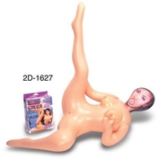 Надувная секс-кукла с задранной вверх ножкой - фото, цены