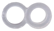Прозрачное кольцо для пениса и мошонки MusterKnabe - фото, цены