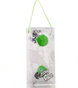 Зеленые вагинальные шарики на прозрачной сцепке - фото, цены