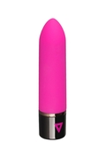 Розовый силиконовый мини-вибратор Lil Bullet - 10 см. - фото, цены