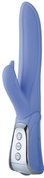 Голубой вибратор Vibe Therapy Exhilaration - 23,5 см. - фото, цены