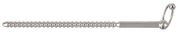 Винтовой уретральный зонд Sextreme Dip Stick Ribbed - 27,7 см. - фото, цены