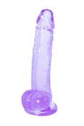 Фиолетовый фаллоимитатор Rocket - 19 см. - фото, цены