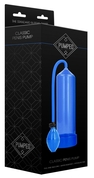 Синяя ручная вакуумная помпа для мужчин Classic Penis Pump - фото, цены