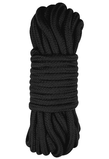 Черная веревка для шибари Bind Love Rope - 10 м. - фото, цены