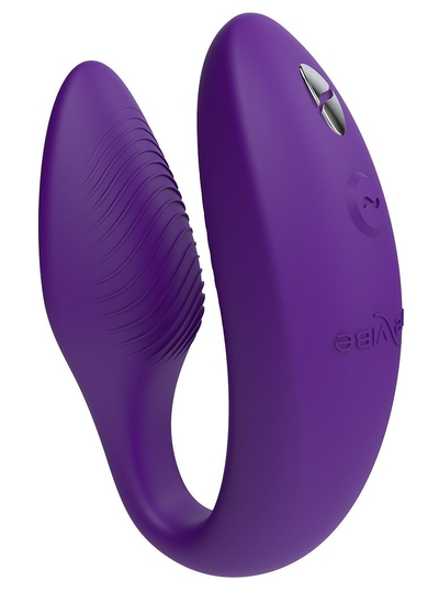 Фиолетовый вибратор для пар We-Vibe Sync 2 - фото, цены